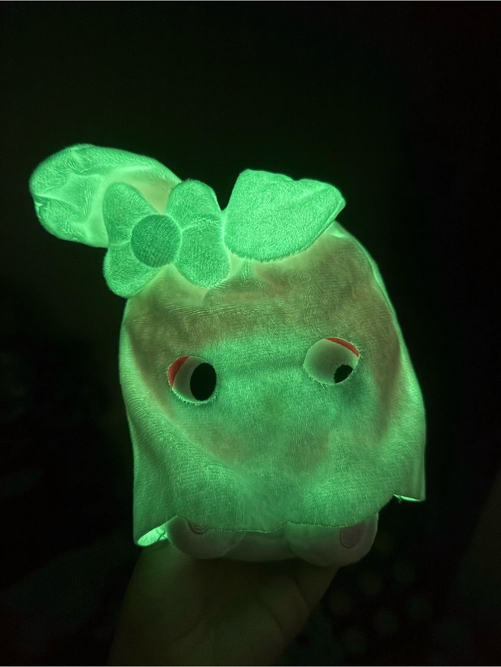 My Melody Sanrio Halloween Ghost 6" glow in the dark plush toy